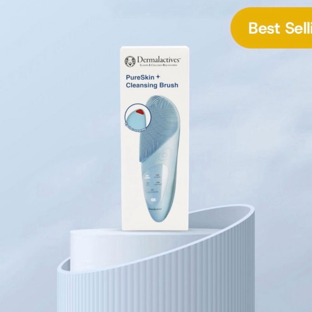 Dermalactives PureSkin+ Cleansing Brush Medical Grade NIB